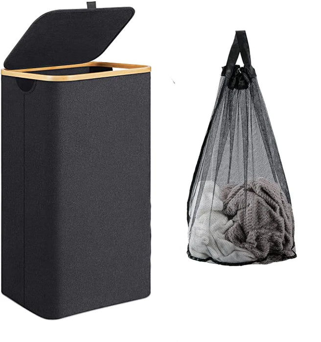 Large 100L Laundry Hamper with Lid