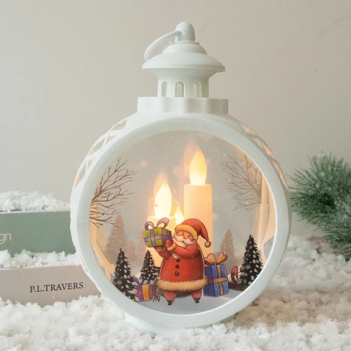 Retro Christmas Night Lights