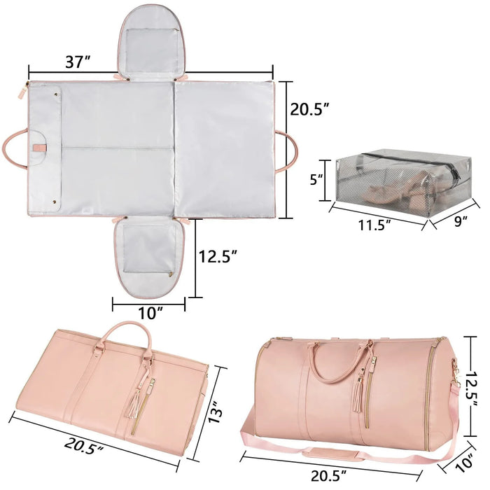 Foldable Travel Duffle — Large Capacity, Waterproof