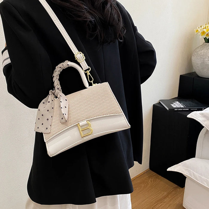 Modern Women's Shoulder Bag Luxury Leather Design Crossbody Bag Ladies Leisure Travel Purse With Designer Letter Logo