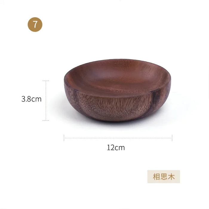 Natural Wooden Kitchen Bowl