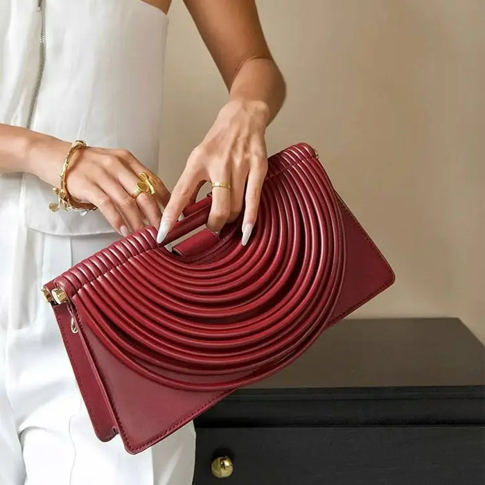 Handbags for Women 2025 New Gold Luxury Designer Soft Pu Leather Messenger Bags Single Shoulder Bags