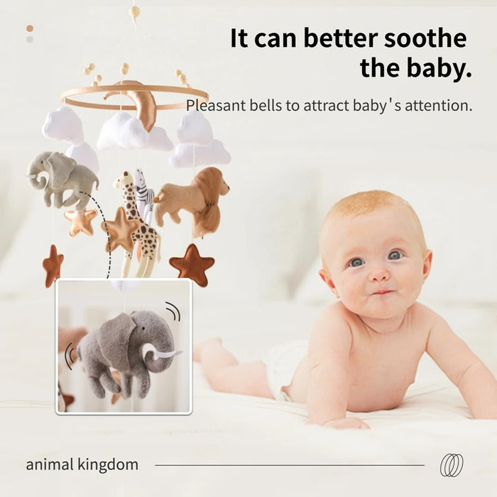 Baby Crib Mobile with Musical Bed Bell