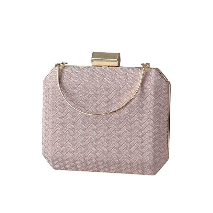 New Women Weave Evening Bag