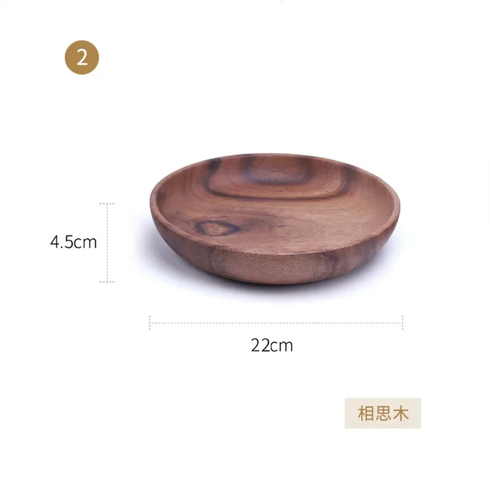 Natural Wooden Kitchen Bowl