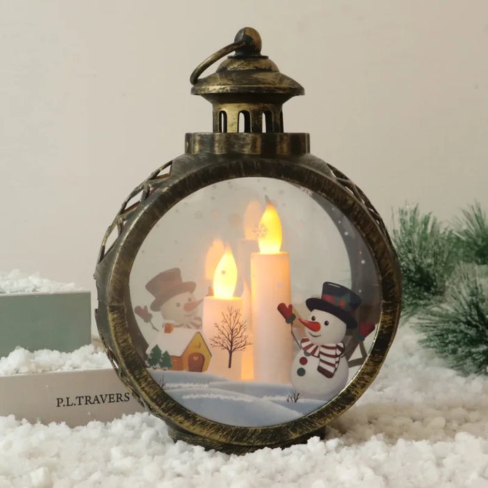 Retro Christmas Night Lights