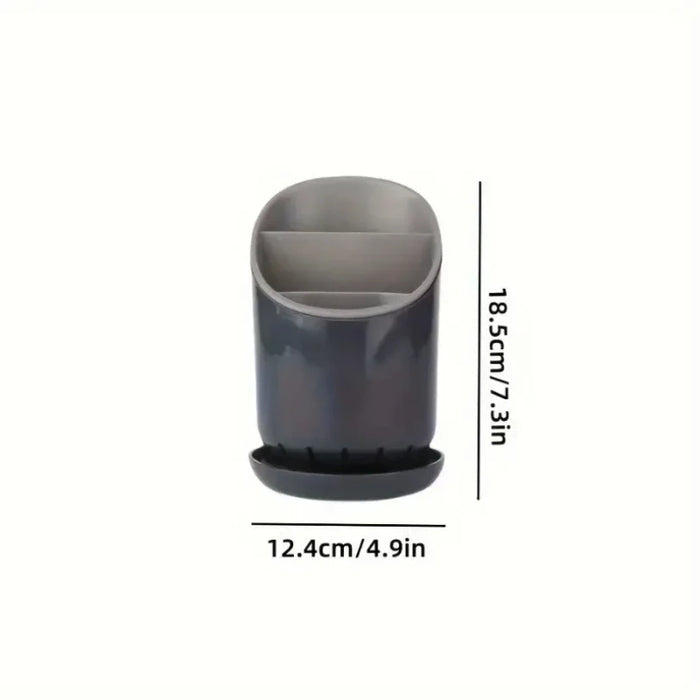 Plastic Cutlery Storage Holder & Drainer