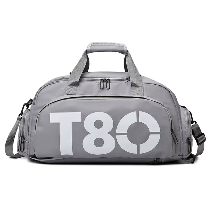 Gym Sports Backpack for Women T80 Hand Bag Fitness Travel Tote Outdoor Female Yoga Shoe Shoulder Duffle Luggage Portable Bag Man