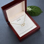 Solid Gold Everlasting Love "Soul Sister" Necklace