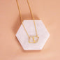 Solid Gold Everlasting Love "Soul Sister" Necklace