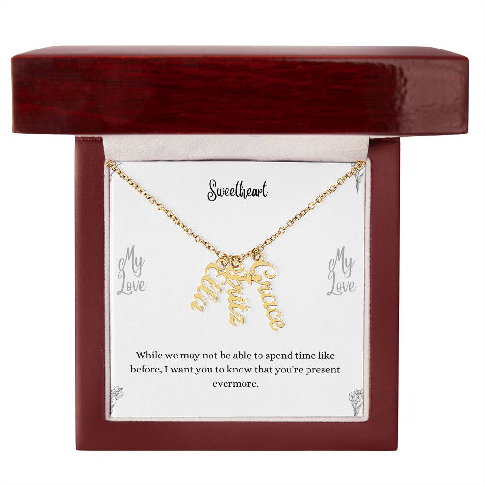 Personalized Vertical Name Necklace