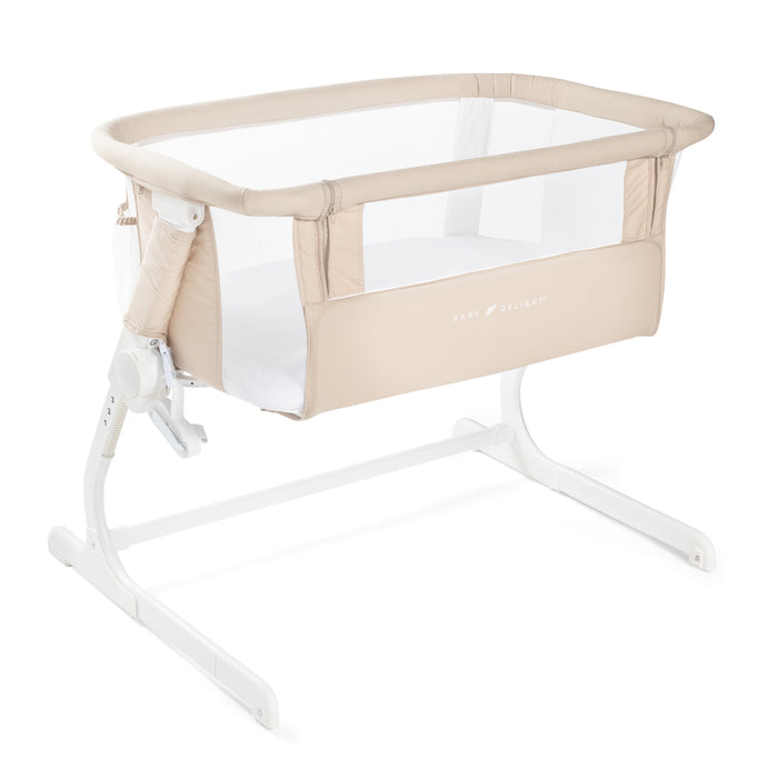beside Me Side Dreamer Organic Infant Bassinet, Organic Oat Color