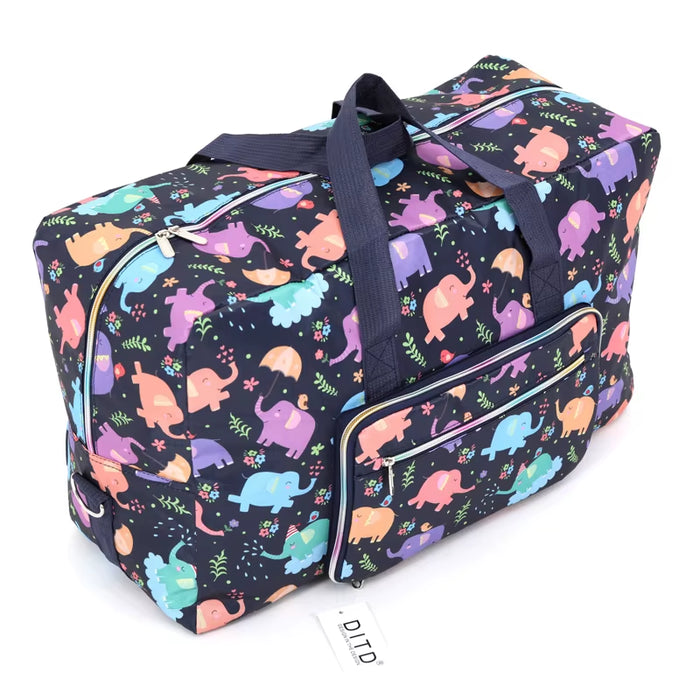 Women Travel Bags Large Capacity Folding Luggage Travel Handbags Duffle Bag Nylon Waterproof Storage Bag Travel Bag