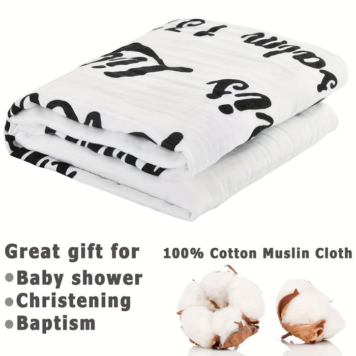 Godchild Muslin Swaddle Blanket