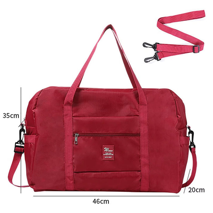 2024 Foldable Travel Bags Large Capacity Clothes Luggage Organizer Waterproof Handbags Unisex Travel Storage Organizer