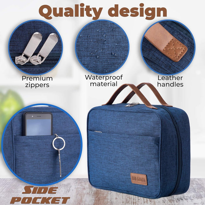Premium Travel Toiletry Bag for Women, TSA Approved Hanging Toiletry Bag for Men, Makeup Bag, Travel Makeup Bag, Cosmetic Bag, Makeup Organizer Bag, Makeup Travel Bag for Toiletries