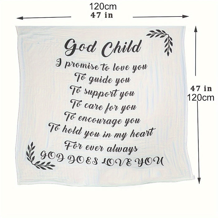 Godchild Muslin Swaddle Blanket
