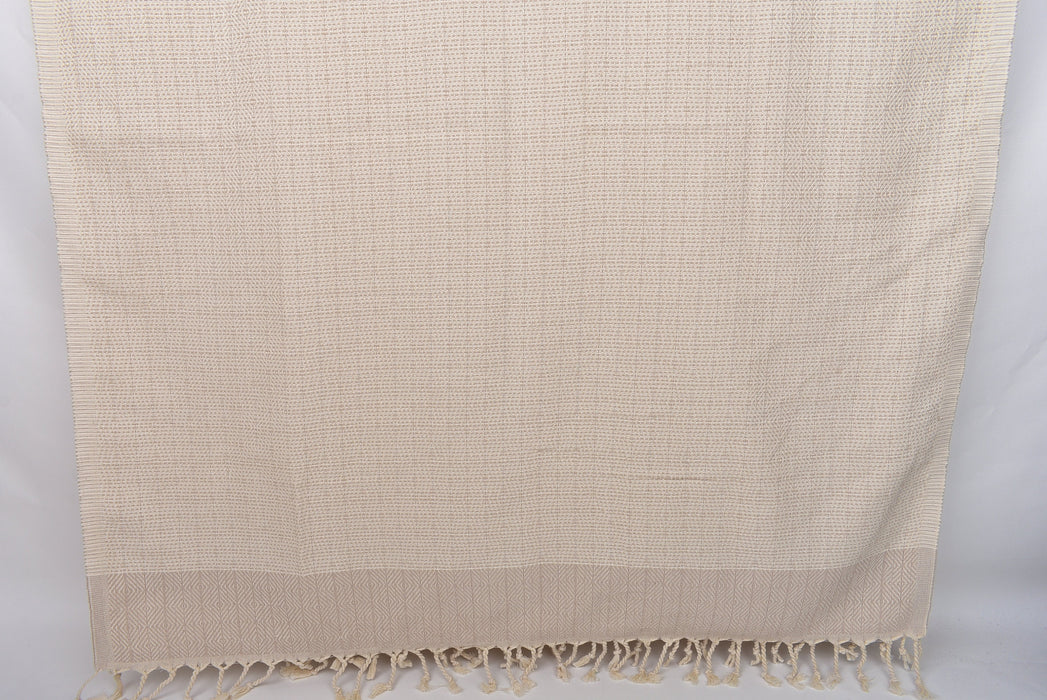 Organic Towel, Turkish Beach Towel, Beige Peshtemal, Diamond Towel, 40X71 Inches Quick Dry Towel, Bachelor Towel, Guest Towel,