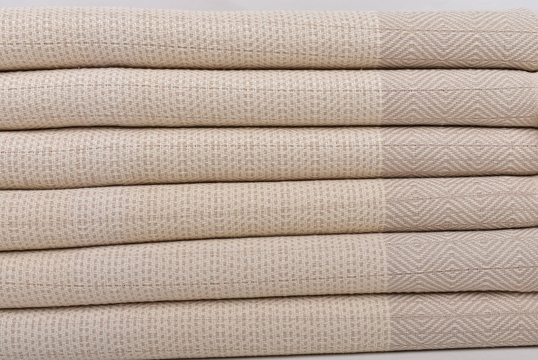 Organic Towel, Turkish Beach Towel, Beige Peshtemal, Diamond Towel, 40X71 Inches Quick Dry Towel, Bachelor Towel, Guest Towel,