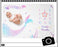 Baby Monthly Milestone Blanket, Organic Cotton 100% Pure Cotton Soft for Boy&Girl&Neutral, Photography Decor in Kindergarten Children Room (47"*47")