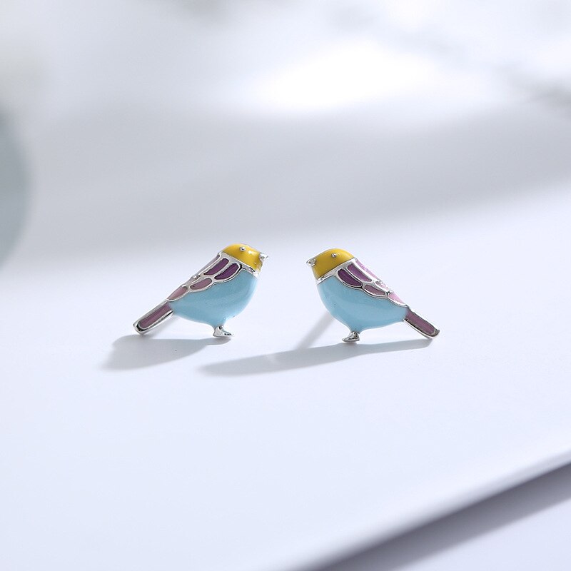 Shanti  Bird Stud Earrings