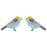 Shanti  Bird Stud Earrings