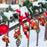 27-Piece African American Santa Claus Christmas Ornament Set.