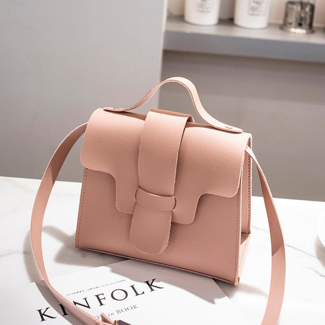 Casual Small Leather Crossbody Bag