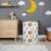 Baby Laundry Hamper Basket Baby Hamper for Nursery Boy and Girl Cute Kids Toys Storage Bin Organizer Animal Room Decor(Animal)