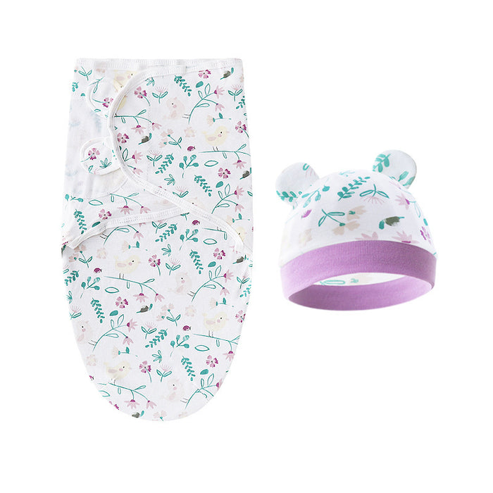 Newborn Cotton Swaddle Set