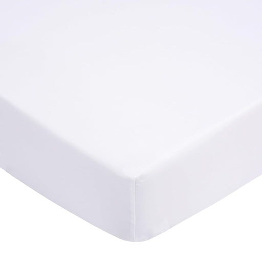 Crib Sheet White Fitted Crib Sheets Baby Sheet for Standard Crib and Toddler Mattresses Nursery Bedding Sheet Crib Mattress Sheets for Boys and Girls 1 Pack Space Toddler Sheet