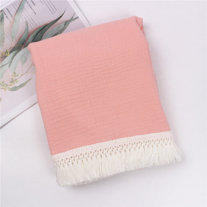 Children’s Cotton Tassel Blanket