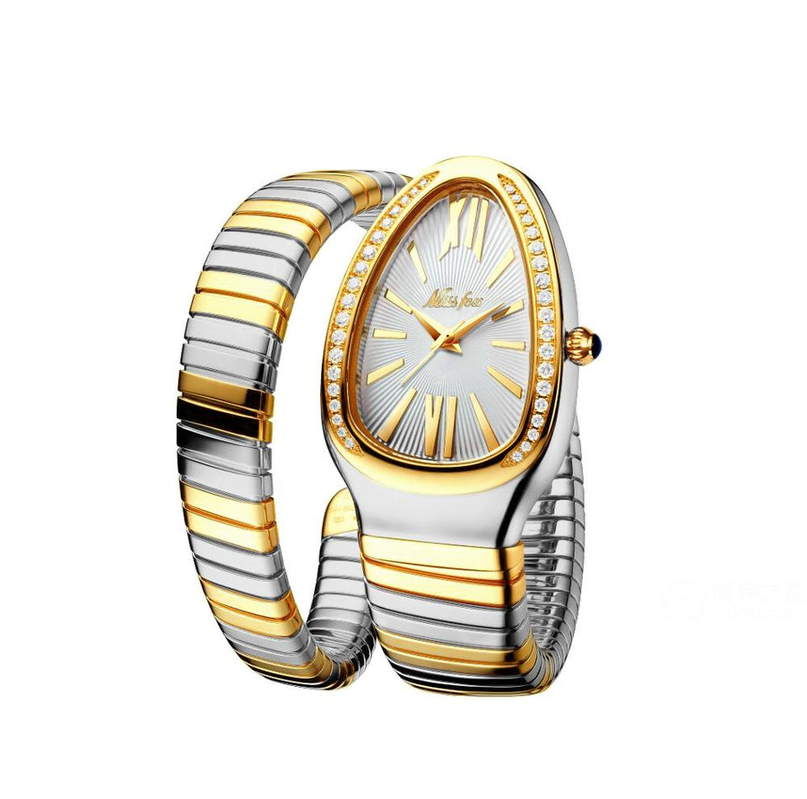 Women's Watches Snake Shape Luxury Wrist Watch