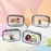 4 Pcs African American Makeup Bag Gifts for Black Women Clear Travel Toiletry Bag Zippered Funny Cosmetics Pouch Multi Purpose Organizer for Women Inspirational Gifts