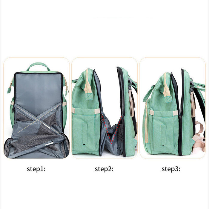 Large Capacity Diaper Backpack