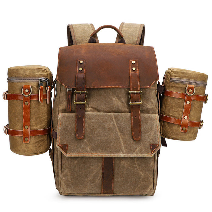 Waterproof Canvas Camera Bag