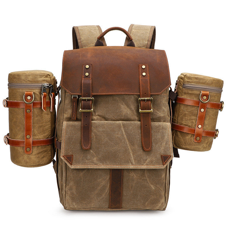 Waterproof Canvas Camera Bag