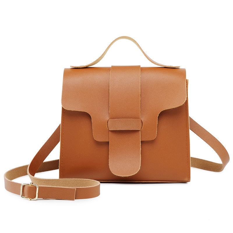 Casual Small Leather Crossbody Bag
