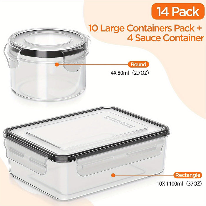 8/14-Piece Food Storage Containers with Lids
