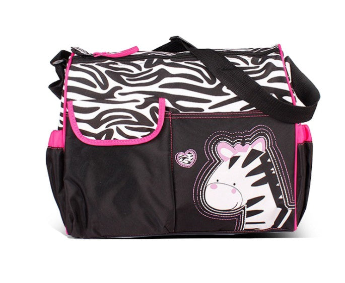 Zebra Print Baby Diaper Bag