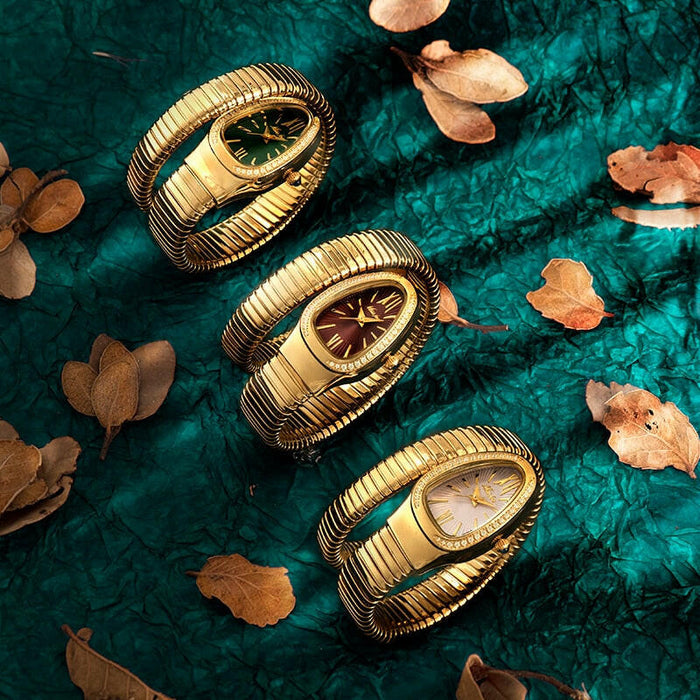 Women's Watches Snake Shape Luxury Wrist Watch