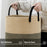 Woven Rope Laundry Hamper Basket, 72L Tall Luandry Basket, Baby Nursery Hamper for Blanket Storage, Clothes Hamper for Laundry in Bedroom-Large-Black & Brown