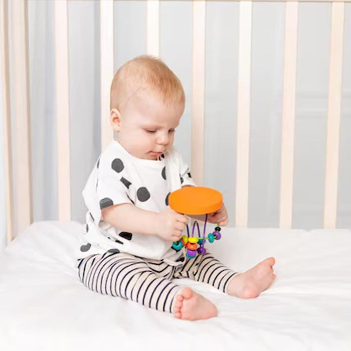 Crib Sheet White Fitted Crib Sheets Baby Sheet for Standard Crib and Toddler Mattresses Nursery Bedding Sheet Crib Mattress Sheets for Boys and Girls 1 Pack Space Toddler Sheet