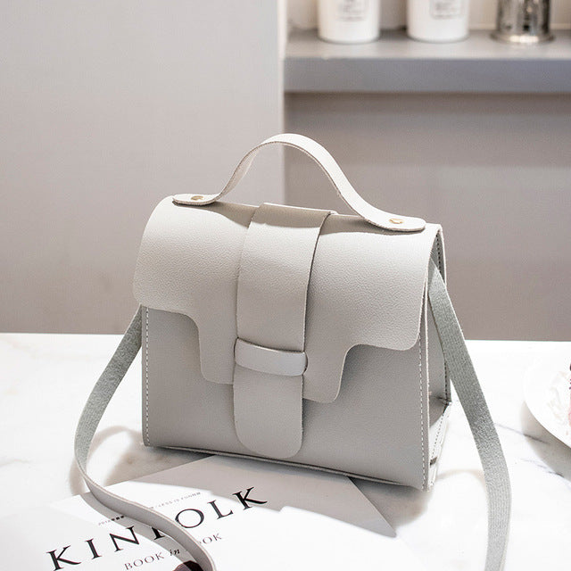 Casual Small Leather Crossbody Bag
