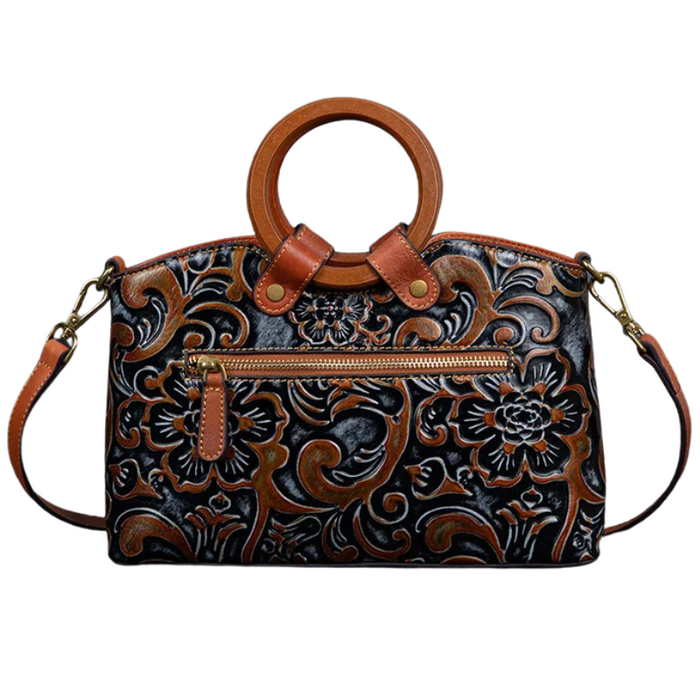 Embossed Handbag