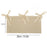 Baby Crib Storage Bag Cotton Double Pouch Newborn Bed Headboard Organizer for Kids Baby Bedding Diaper Toys Bag