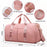 Men'S Gym Bag with Shoe Compartment and Wet Bag, Women'S Airplane Travel Duffel Bag, Sports Fitness Tote Bag for Swimming Yoga