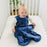 4 Season Ultimate Baby Sleeping Bag - Merino Wool and Organic Cotton - Universal Size Adjustable Sleep Sack for Baby - Two-Way Zipper Sleeping Bag (2-24 Months) - Night Sky