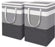 2Pack Large Laundry Basket Waterproof Freestanding Laundry Hamper Collapsible US