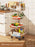 Foldable Multi-Layer Kitchen Storage Rack